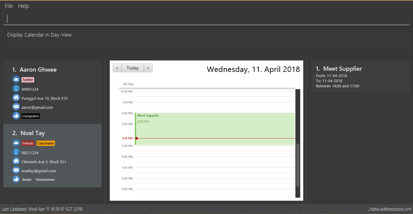 ContactSails Ui Calendar